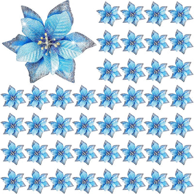 Glitter Flowers Floral Tree Ornament