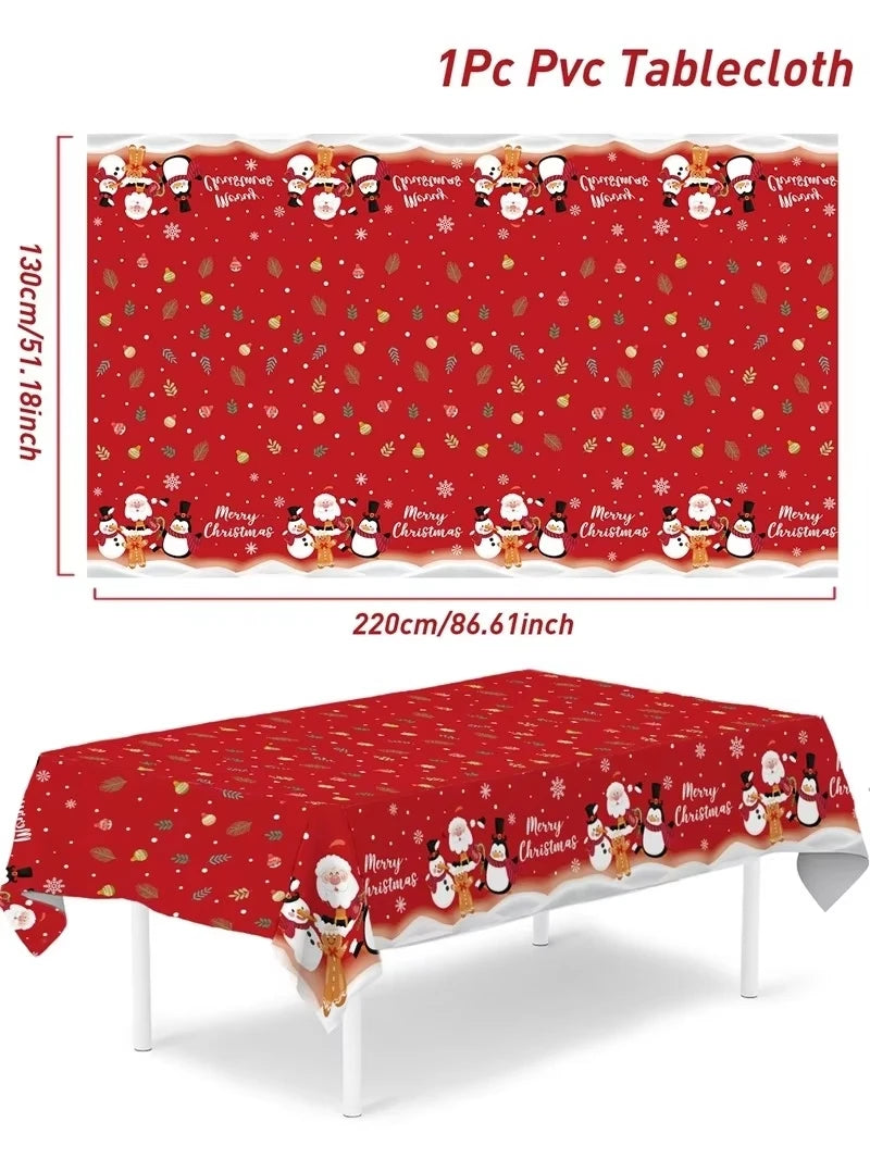 Xmas Snowflake Table Cloth