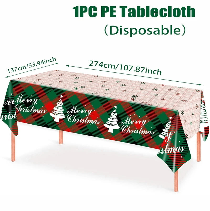 Xmas Snowflake Table Cloth