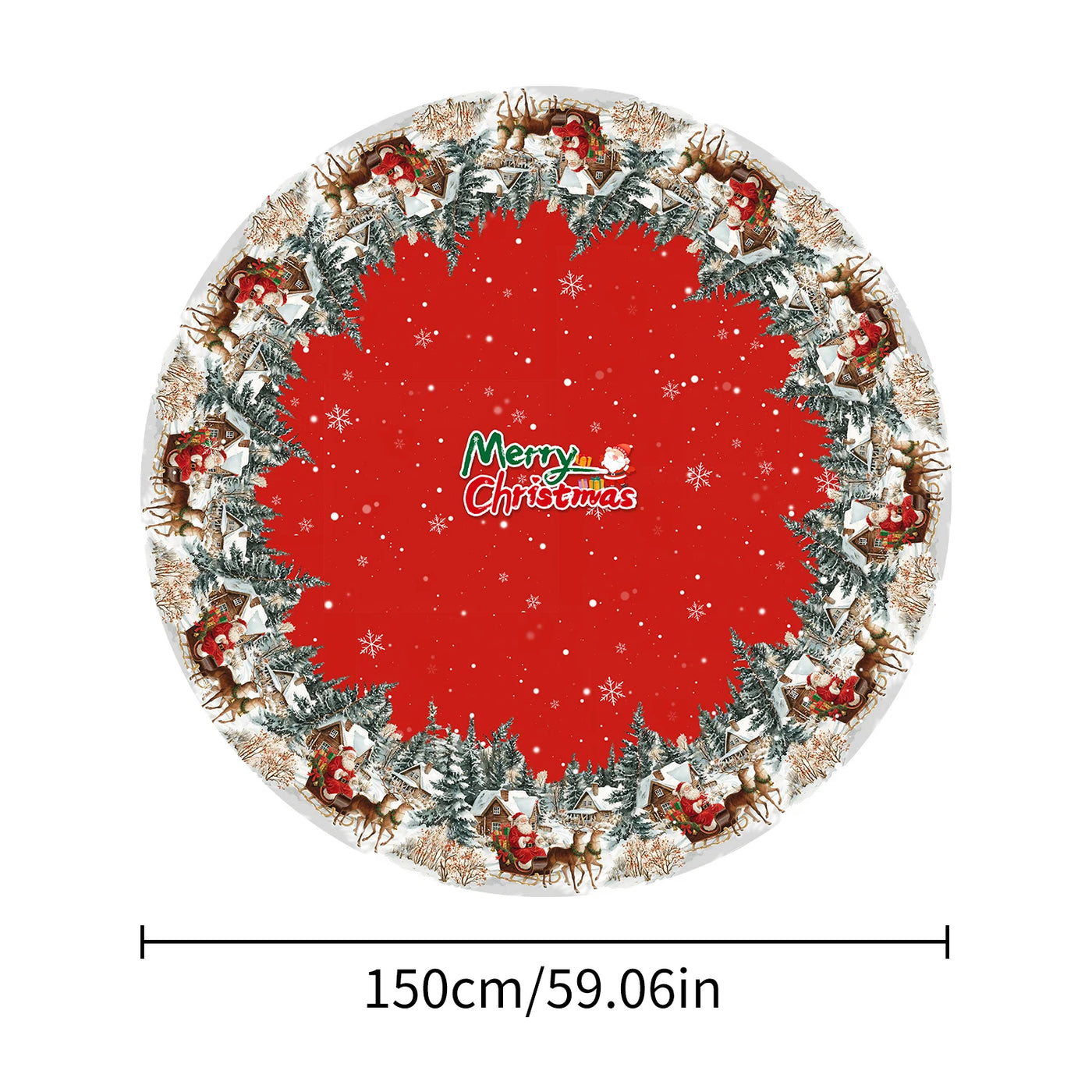 Christmas Santa Claus Tablecloth