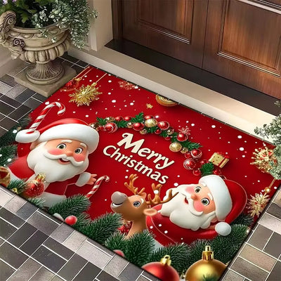 Santa Claus Outdoor Carpet