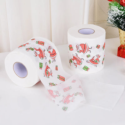 Santa Claus Bath Roll Paper