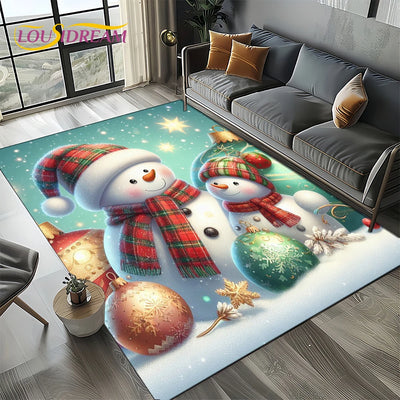 Santa Claus Carpet Rug