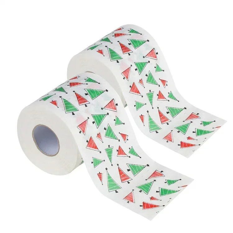 Santa Claus Xmas Tissue Roll
