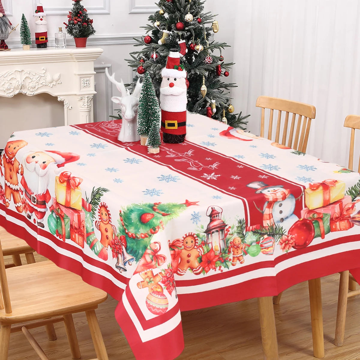 Christmas Santa Claus Tablecloth