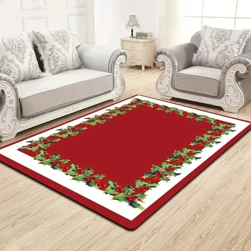 Santa Claus Christmas Big Rug