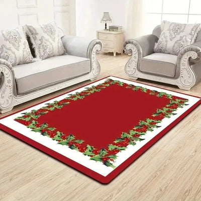 Santa Claus Christmas Big Rug