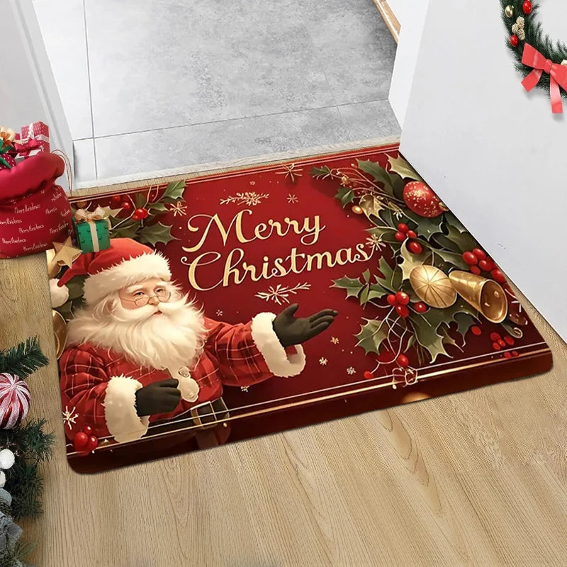 Santa Claus Outdoor Carpet