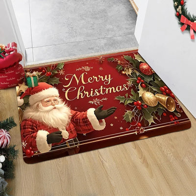 Santa Claus Outdoor Carpet