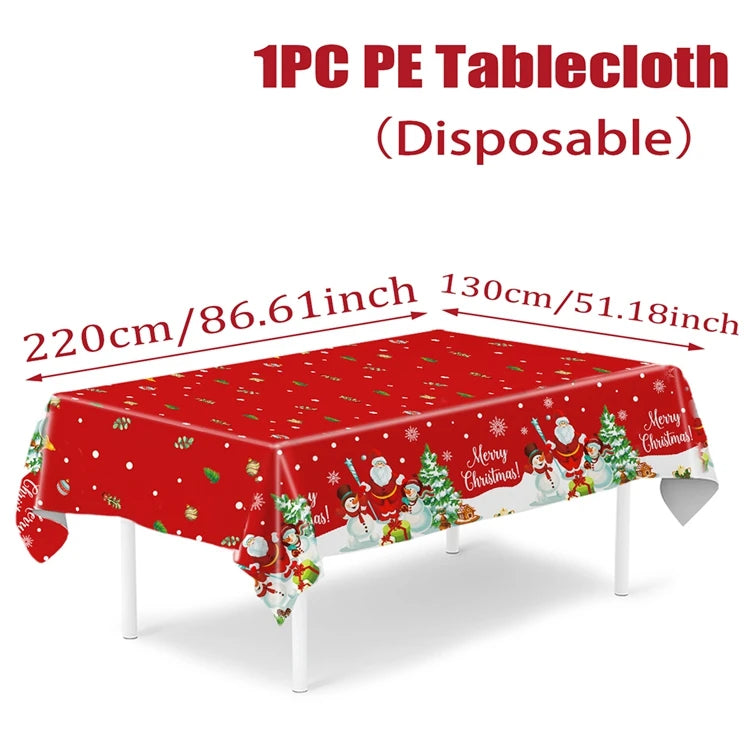 Xmas Snowflake Table Cloth