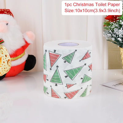 Santa Claus Bath Roll Paper