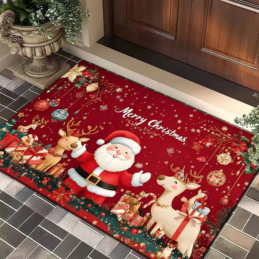 Santa Claus Outdoor Carpet