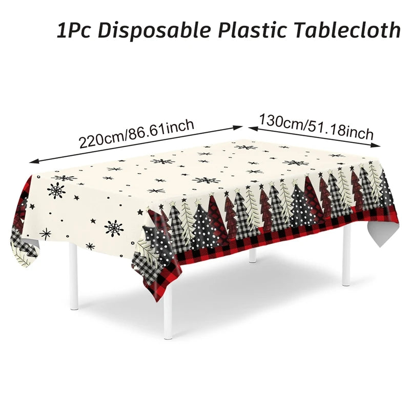 Christmas Santa Claus Tablecloth