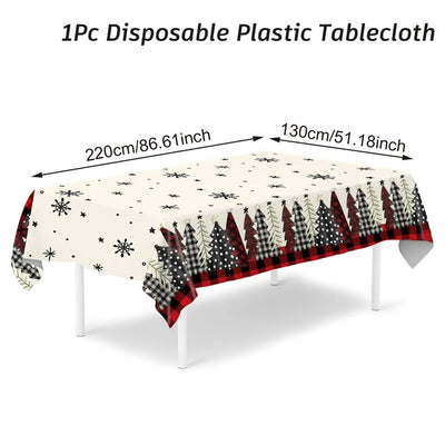 Xmas Snowflake Table Cloth