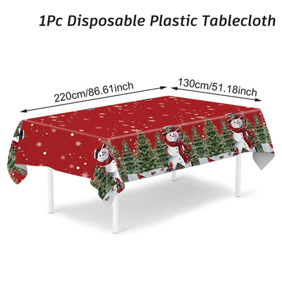 Christmas Santa Claus Tablecloth