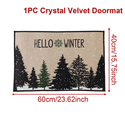 Merry Christmas Door Mat
