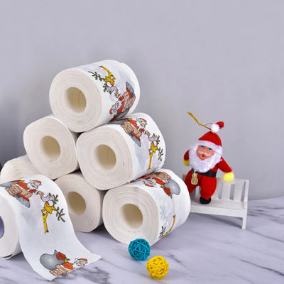 Santa Claus Bath Roll Paper