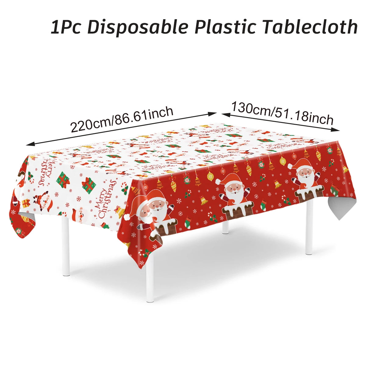 Xmas Snowflake Table Cloth