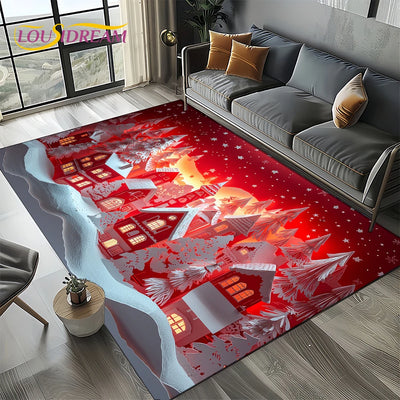 Santa Claus Carpet Rug