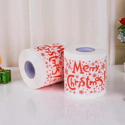 Santa Claus Xmas Tissue Roll