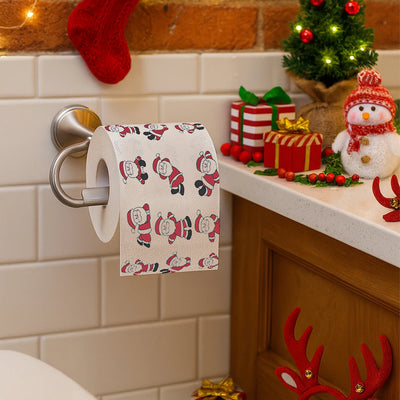 Santa Claus Bath Roll Paper