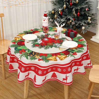Christmas Round TableCloth