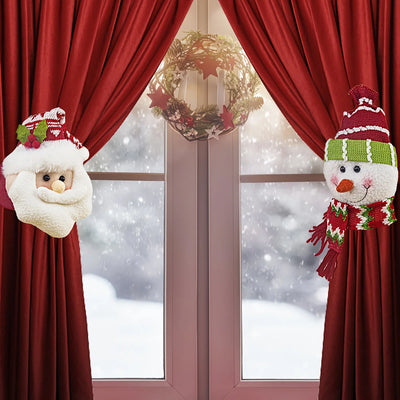 Christmas Curtain Clips