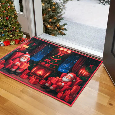 Santa Claus Outdoor Carpet