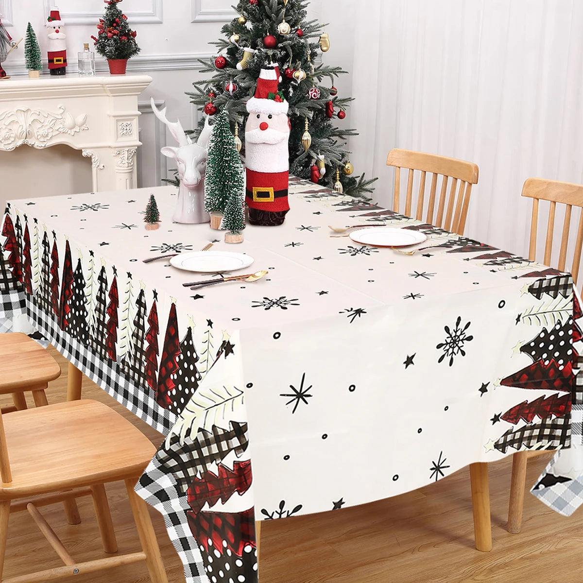 Christmas Santa Claus Tablecloth