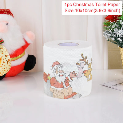 Santa Claus Bath Roll Paper