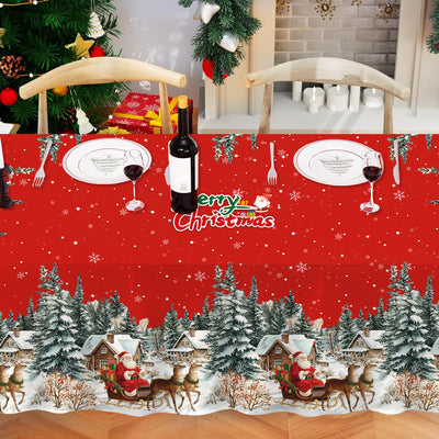 Christmas Santa Claus Tablecloth