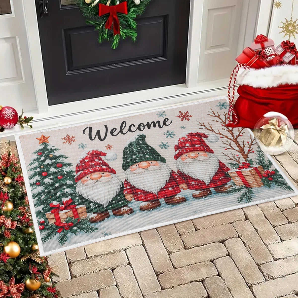 Merry Christmas Door Mat