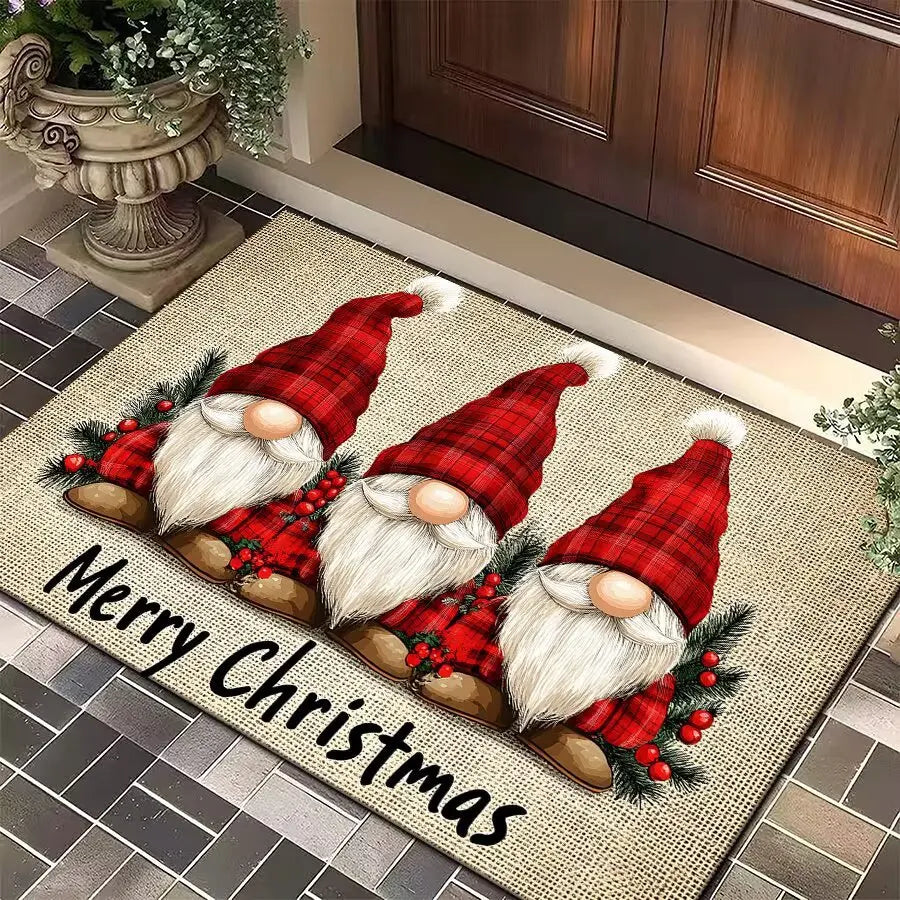 Santa Claus Outdoor Carpet