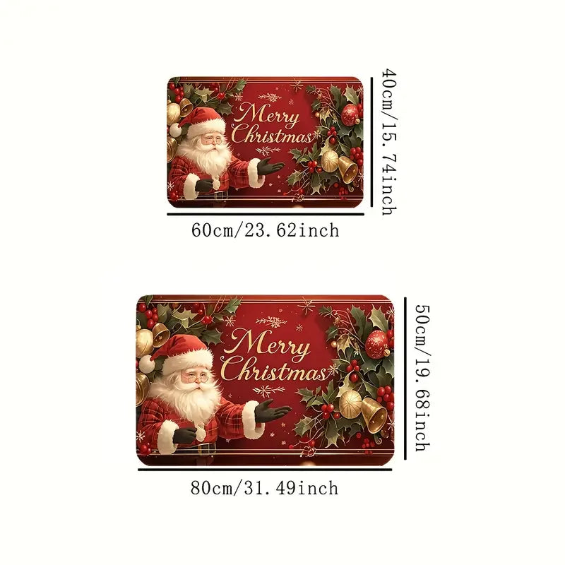 Merry Christmas Welcome Doormat