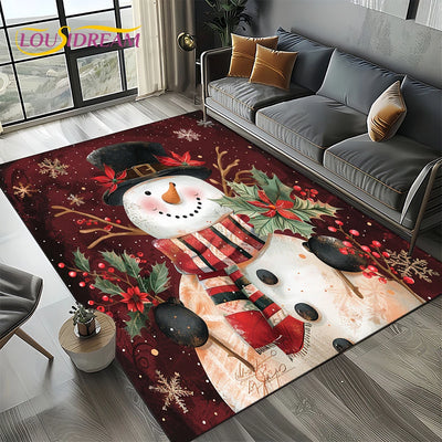 Santa Claus Carpet Rug