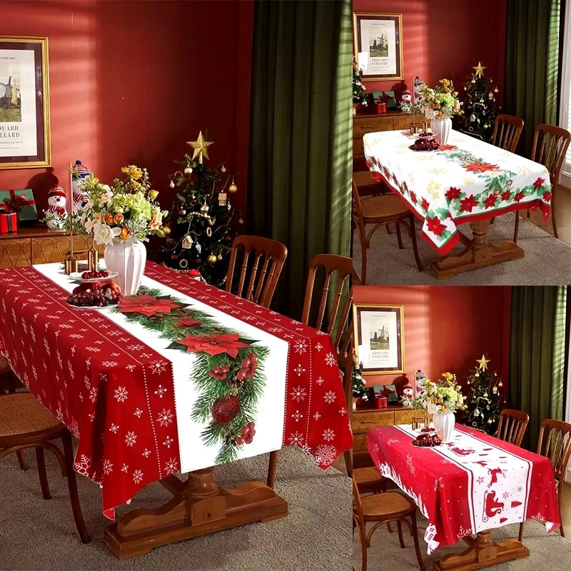 Xmas Snowflake Table Cloth