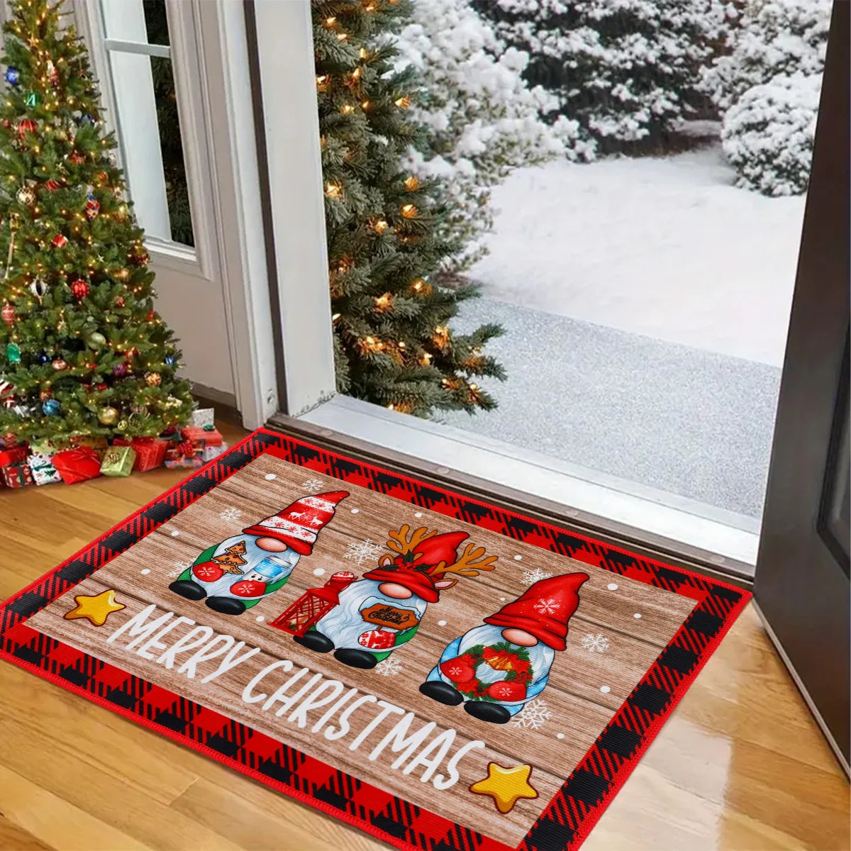 Santa Claus Outdoor Carpet