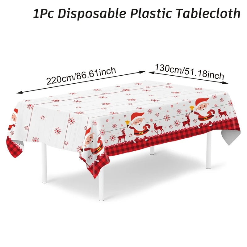 Xmas Snowflake Table Cloth