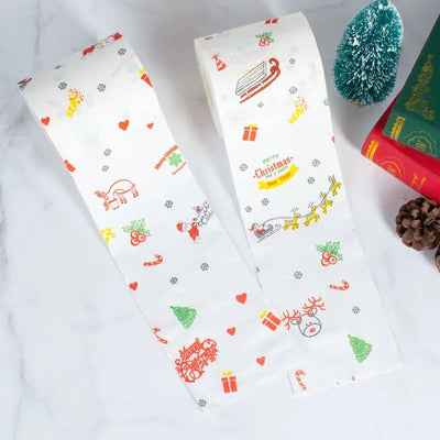 Santa Claus Xmas Tissue Roll