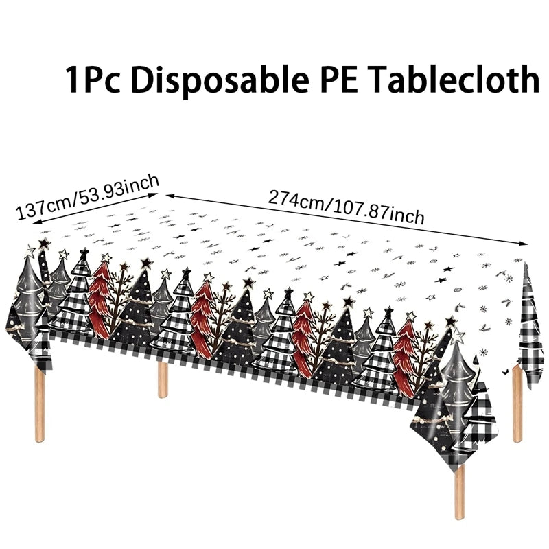 Xmas Snowflake Table Cloth