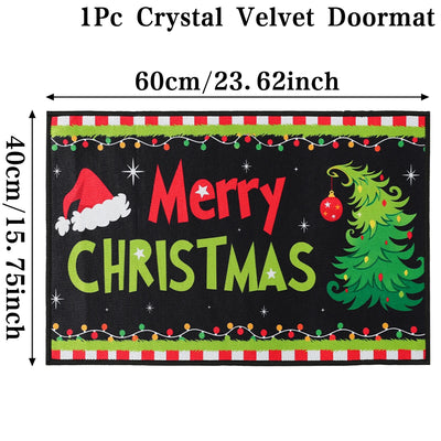 Merry Christmas Door Mat