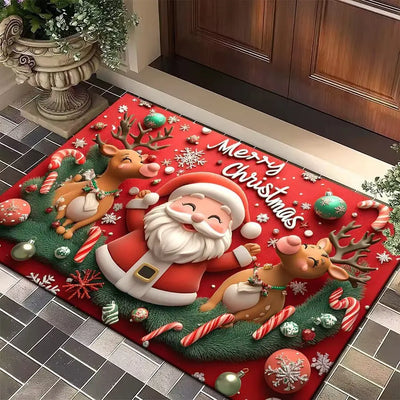 Santa Claus Outdoor Carpet