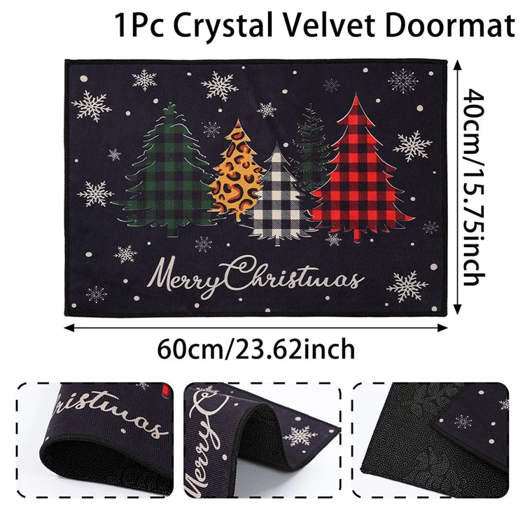 Santa Claus Outdoor Carpet