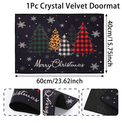 Santa Claus Outdoor Carpet