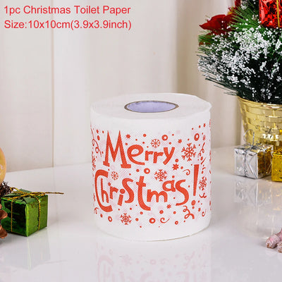 Santa Claus Bath Roll Paper
