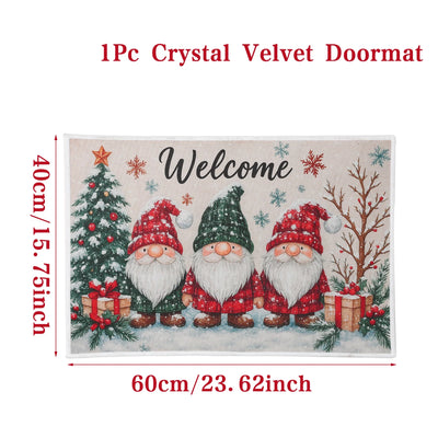 Merry Christmas Door Mat