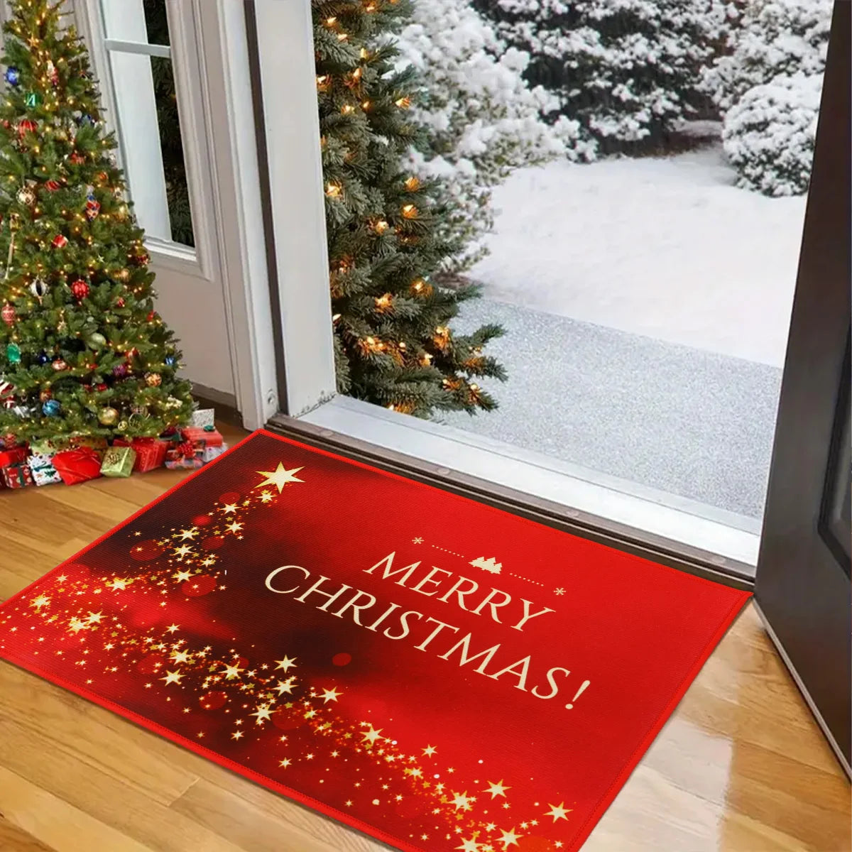 Santa Claus Outdoor Carpet