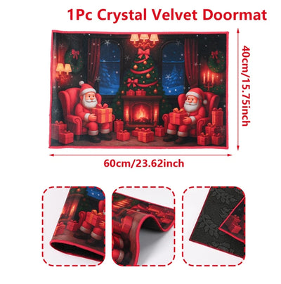 Santa Claus Outdoor Carpet